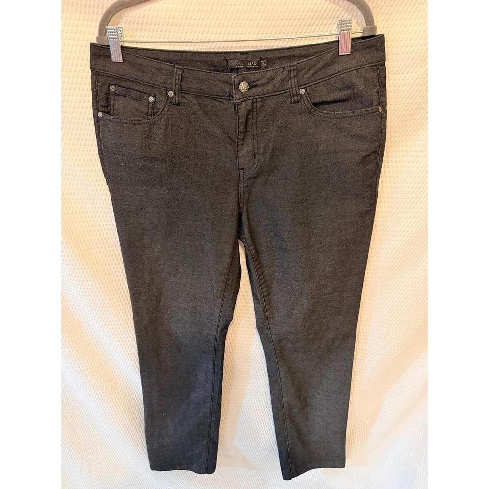 prAna Size 14/32 Black Jeans EUC